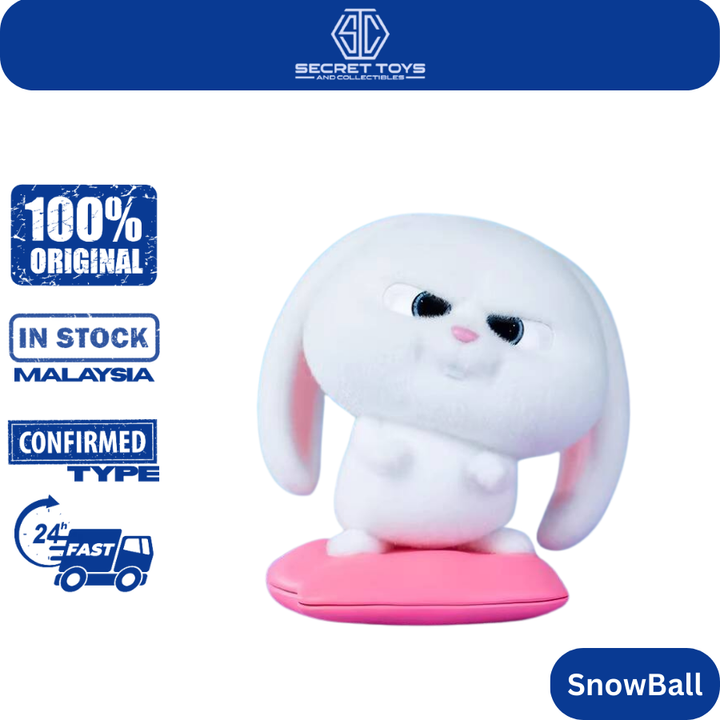 【PLZDOT】The Secret Life of Pets “Snowball’s Life” Series Blind Box Creative Figure PLZDOT