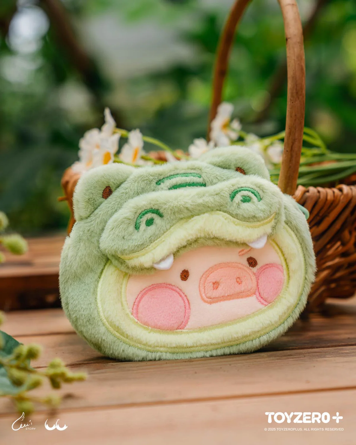 Original TOYZERO+ LuLu the Piggy Animal Party - Plush Pouch Blind Box 罐头猪LULU动物派对毛绒随身包盲盒可爱挂件潮玩礼物