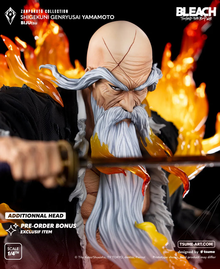 【Pre order】Tsume Studio 1/4 Bleach Yamamoto Genryuusai Shigekuni (Copyright)