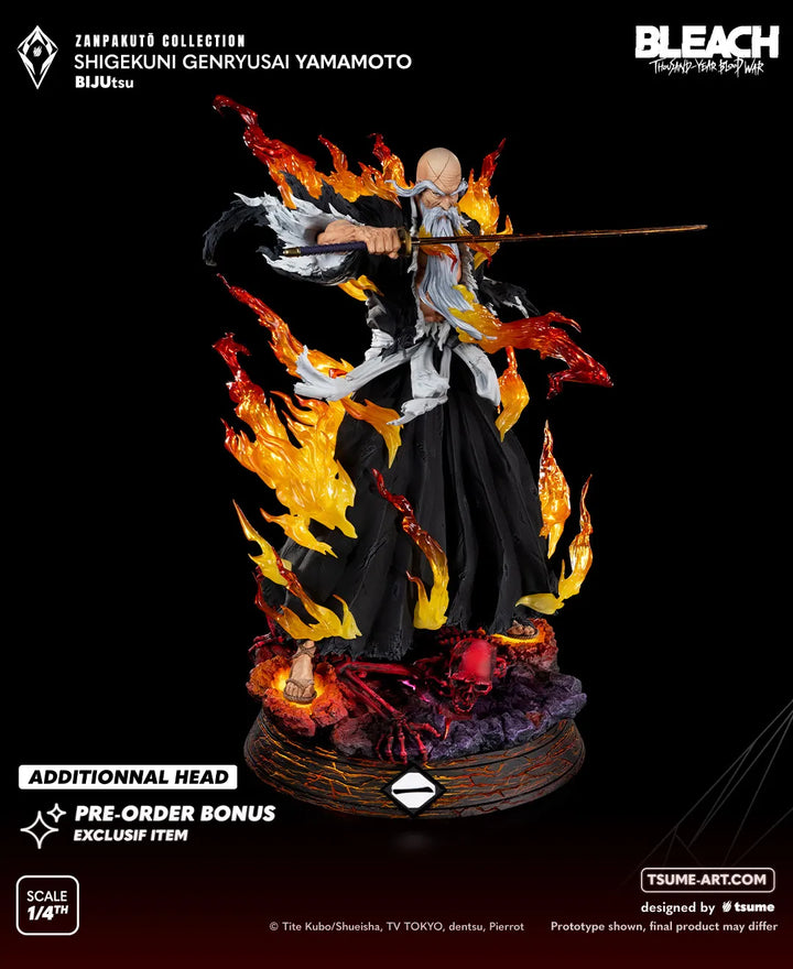 【Pre order】Tsume Studio 1/4 Bleach Yamamoto Genryuusai Shigekuni (Copyright)