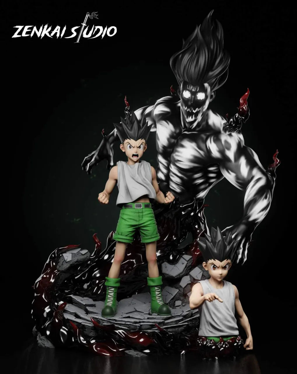 【Pre order】Zenkai Studio 1/6 & 1/4 & 1/1 Bust HUNTER X HUNTER Gon Freecss