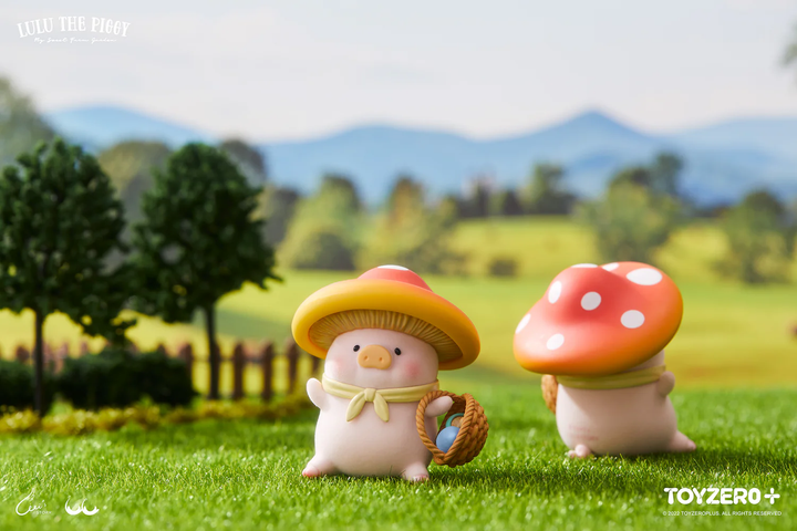 Original TOYZERO+ LuLu The Piggy Farm Garden Blind Box 露露罐头猪LuLu农场系列盲盒可爱手办周边心意礼物指定款桌面摆件