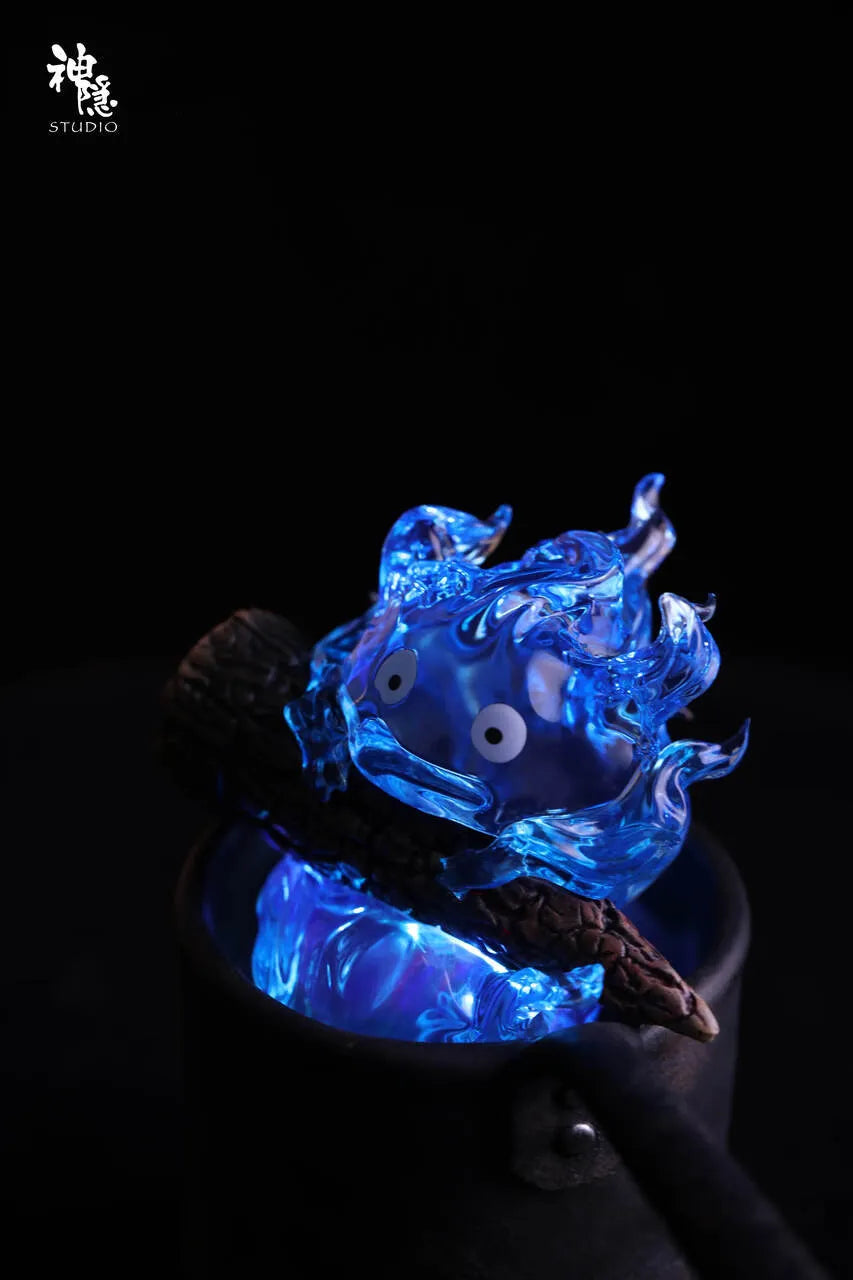 【Pre order】ShenYin Studio - Howl's Moving Castle Blue Calcifer with LED