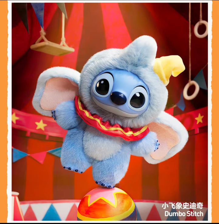 Stitch Adventure Series Vinyl Plush Keychain Blind Box Toy Gift史迪奇穿越系列搪胶毛绒挂件盲盒玩具礼物