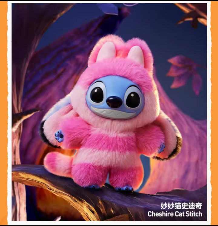 Stitch Adventure Series Vinyl Plush Keychain Blind Box Toy Gift史迪奇穿越系列搪胶毛绒挂件盲盒玩具礼物