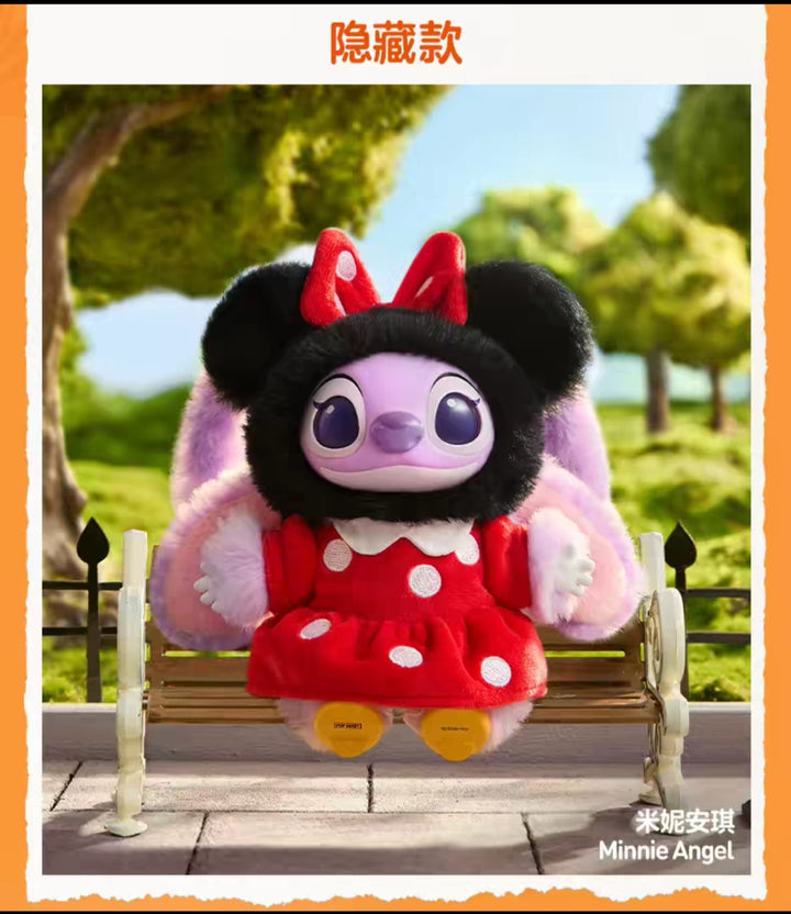 Stitch Adventure Series Vinyl Plush Keychain Blind Box Toy Gift史迪奇穿越系列搪胶毛绒挂件盲盒玩具礼物