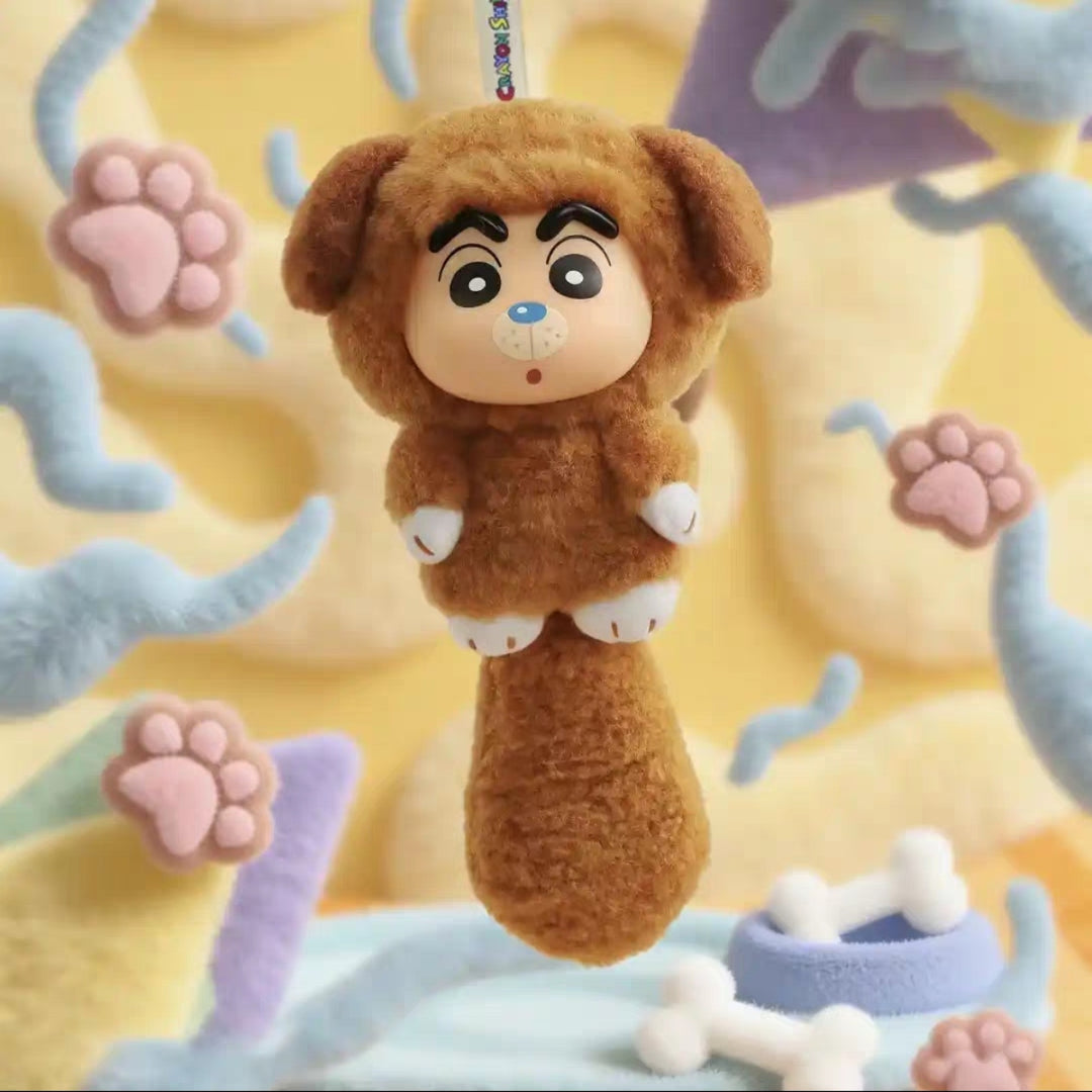 Original 52toys Crayon Shin-Chan Big Tails Vol.2 Vinyl Face Plush Toy Series Blind Box正品52TOYS蜡笔小新盲盒大尾巴二代毛绒搪胶挂件潮玩手办女生礼物