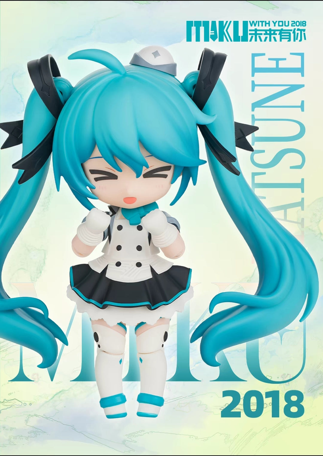 Blokees Building Blocks Encounters Q Hatsune Miku Future With You Collectible Figures and Toys布鲁可积木人绮遇记Q初音未来 未来有你收藏手办玩具