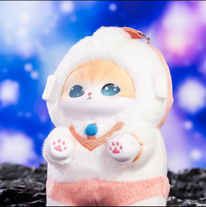 Ultraman x mofusand Cat Sandy Collaboration Kiramekko Series Plush Keychain【圆谷】奥特曼 x mofusand猫福珊迪联名Kiramekko系列毛绒挂件