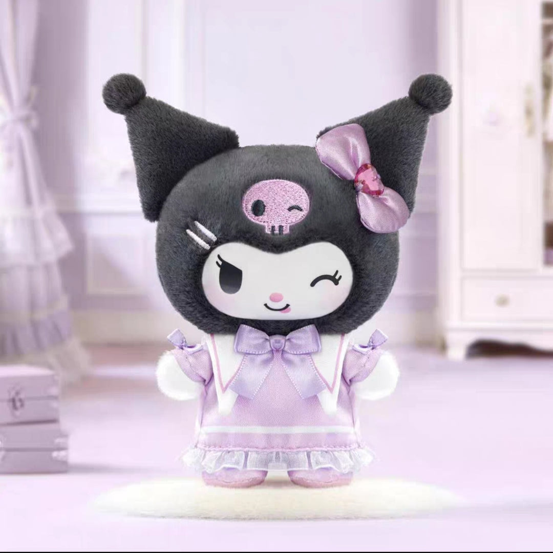 TOPTOY Kuromi Dream Closet Series Blind Box Cute Trendy Plush Toy Keychain Gift 正版TOPTOY酷洛米梦想衣橱系列盲盒可爱潮玩毛绒玩偶挂件女生礼物