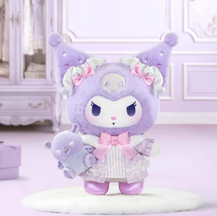 TOPTOY Kuromi Dream Closet Series Blind Box Cute Trendy Plush Toy Keychain Gift 正版TOPTOY酷洛米梦想衣橱系列盲盒可爱潮玩毛绒玩偶挂件女生礼物