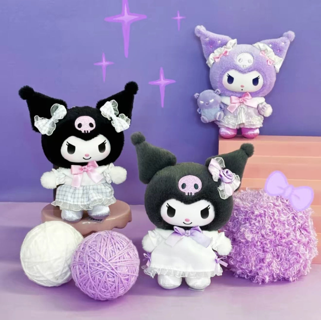 TOPTOY Kuromi Dream Closet Series Blind Box Cute Trendy Plush Toy Keychain Gift 正版TOPTOY酷洛米梦想衣橱系列盲盒可爱潮玩毛绒玩偶挂件女生礼物