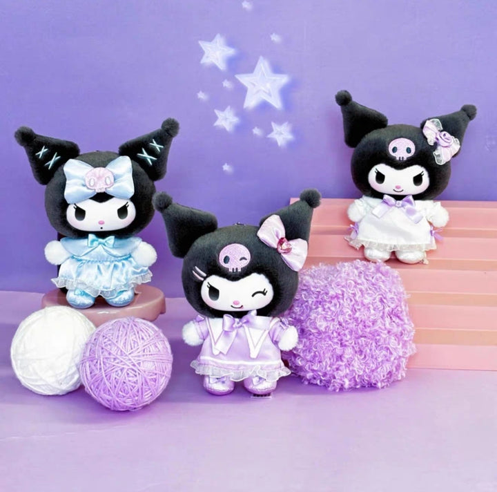 TOPTOY Kuromi Dream Closet Series Blind Box Cute Trendy Plush Toy Keychain Gift 正版TOPTOY酷洛米梦想衣橱系列盲盒可爱潮玩毛绒玩偶挂件女生礼物