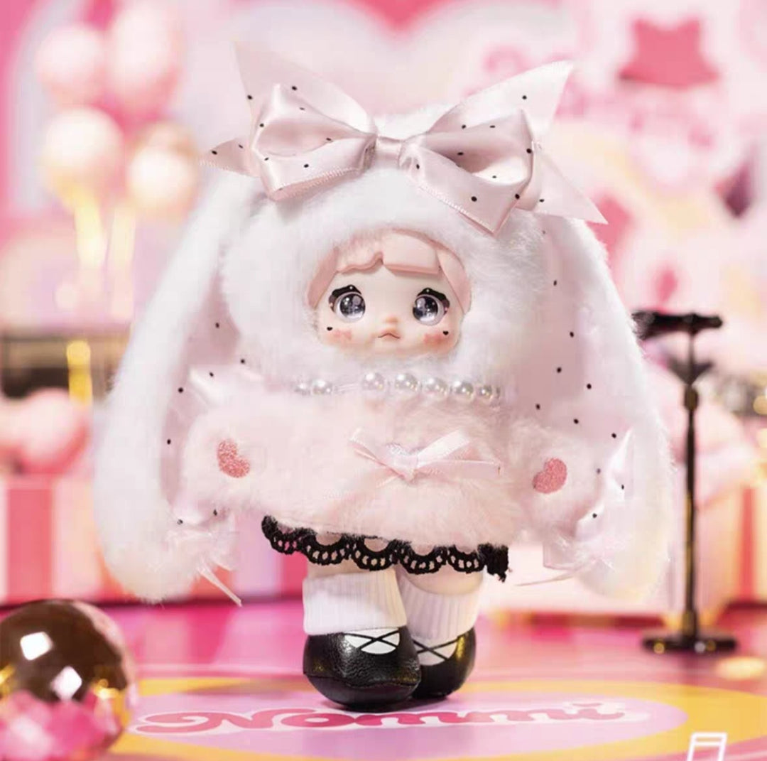 TOPTOY Nommi Pink Energy Vinyl Plush Blind Box Doll Gift for Women TOPTOY糯米儿粉色能量搪胶毛绒盲盒玩偶公仔赵露思同款周边礼物女