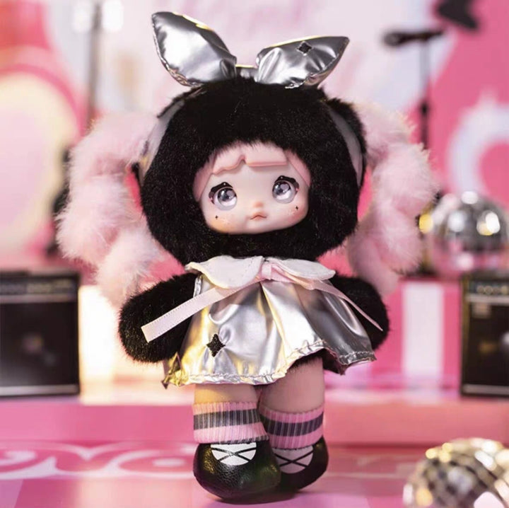 TOPTOY Nommi Pink Energy Vinyl Plush Blind Box Doll Gift for Women TOPTOY糯米儿粉色能量搪胶毛绒盲盒玩偶公仔赵露思同款周边礼物女
