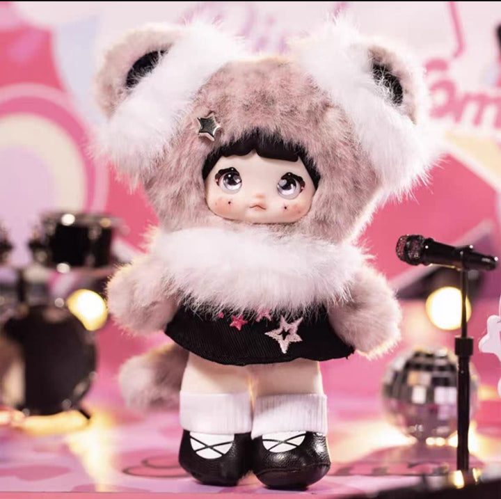 TOPTOY Nommi Pink Energy Vinyl Plush Blind Box Doll Gift for Women TOPTOY糯米儿粉色能量搪胶毛绒盲盒玩偶公仔赵露思同款周边礼物女