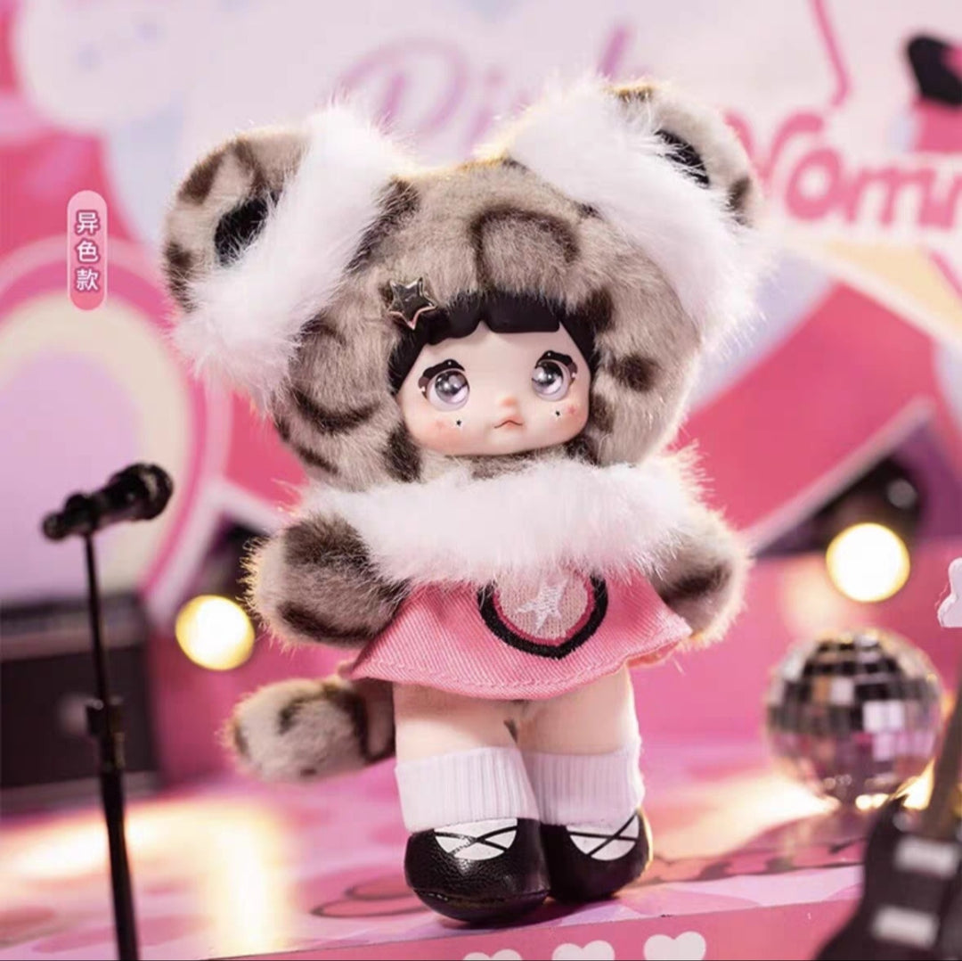 TOPTOY Nommi Pink Energy Vinyl Plush Blind Box Doll Gift for Women TOPTOY糯米儿粉色能量搪胶毛绒盲盒玩偶公仔赵露思同款周边礼物女