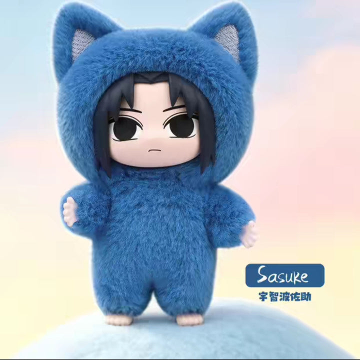 EAKI Naruto Cat Paradise Series V3 Blind Box Vinyl Figure Toy Gift Set EAKI亿奇火影忍者猫猫乐园系列第三弹盲盒搪胶手办潮玩礼