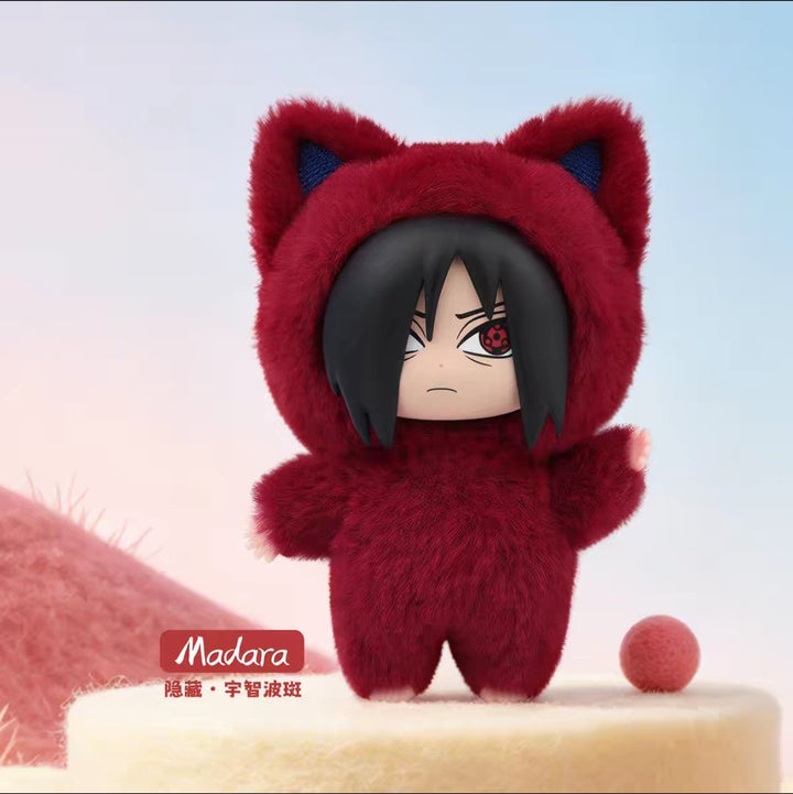 EAKI Naruto Cat Paradise Series V3 Blind Box Vinyl Figure Toy Gift Set EAKI亿奇火影忍者猫猫乐园系列第三弹盲盒搪胶手办潮玩礼