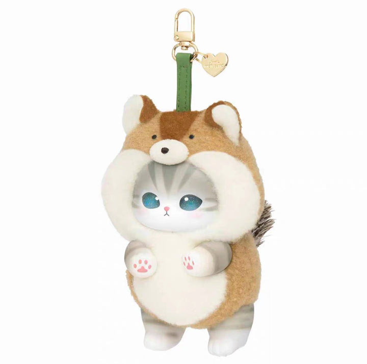 Mofusand Cat Sandy Forest Animal Nordic Kitten Plush Keychain Blind Box 正版现货Mofusand猫福珊迪森林动物北欧小猫毛绒挂件盲盒全新端盒