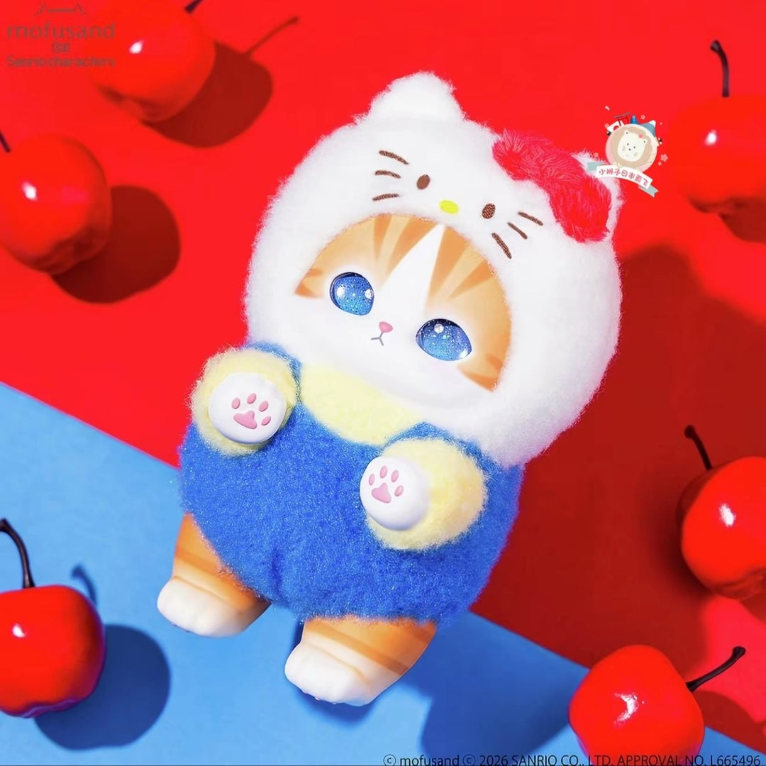 Sanrio × Mofusand Japan Collaboration Kitty My Melody Laurel Dog Kuromi Keychain 日本「Sanrio x mofusand」联名kitty美乐蒂玉桂狗库洛米挂件