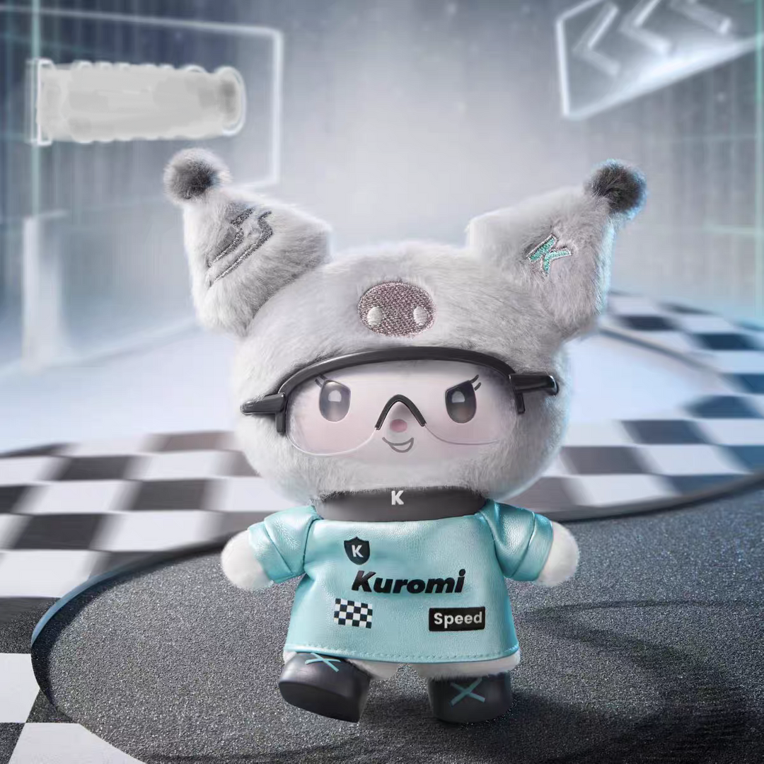 Sanrio Cyber Era Series Trendy Toy Vinyl Plush Blind Box Keychain Gift 三丽鸥赛博纪元系列潮玩搪胶毛绒盲盒挂件礼物