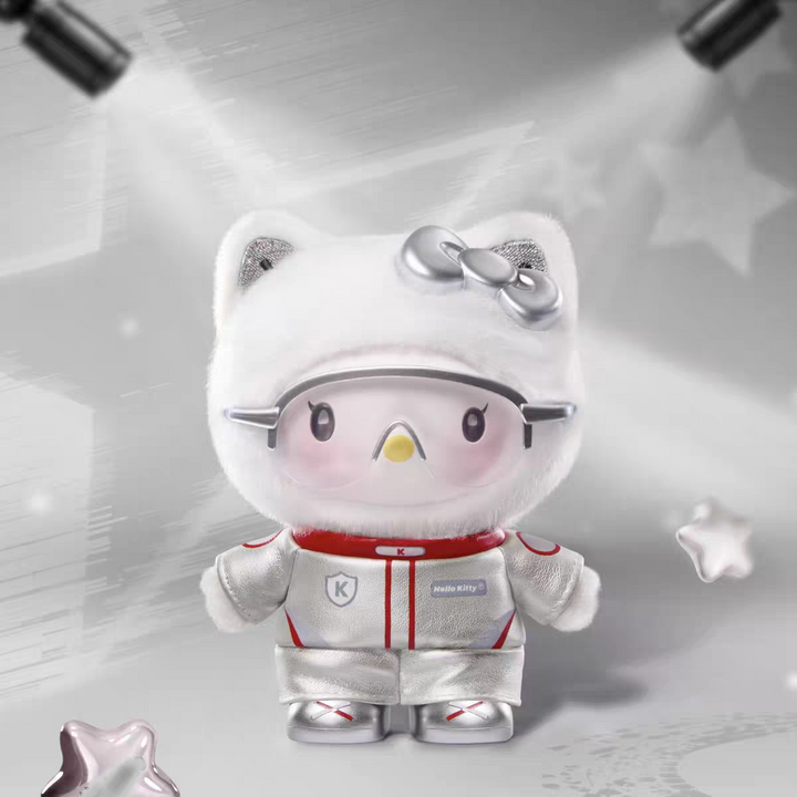 Sanrio Cyber Era Series Trendy Toy Vinyl Plush Blind Box Keychain Gift 三丽鸥赛博纪元系列潮玩搪胶毛绒盲盒挂件礼物