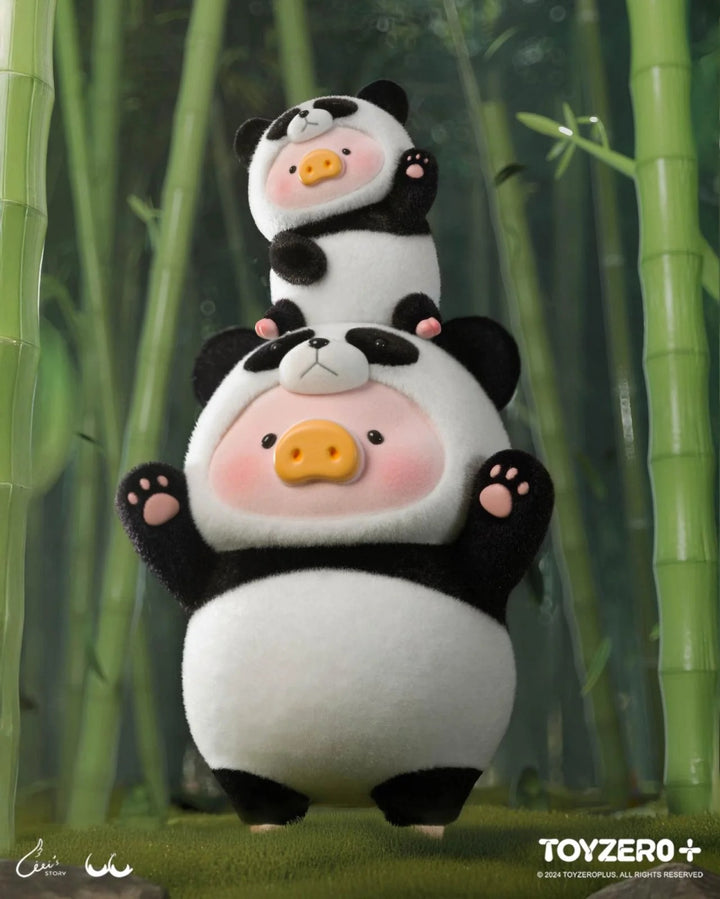 Original TOYZERO+ LuLu the Piggy - XL PANDA LULU 罐头猪XL熊猫