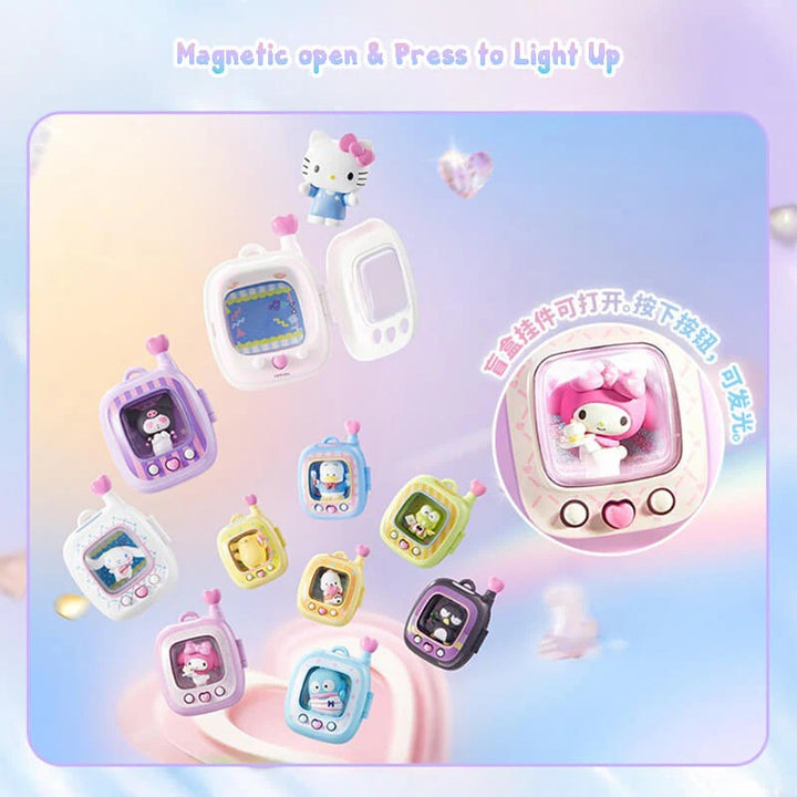 Original MINISO Sanrio Characters Pocket Elf Series Blind Box Pendant 名创优品三丽鸥口袋精灵系列盲盒挂件玉桂狗酷洛米挂饰
