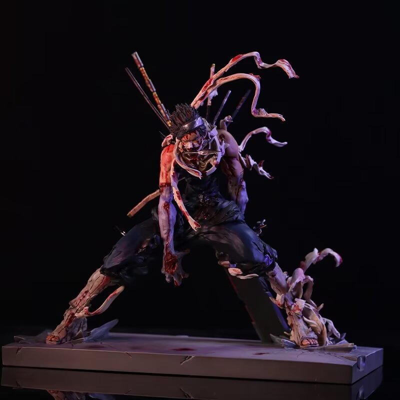 Naruto GK Kakashi, Iron Curtain Itachi, Iron Curtain Obito, Sasuke Battle Effect Anime Figurine