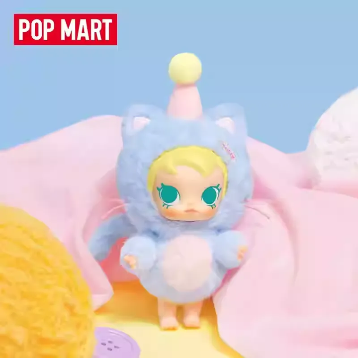 Original POPMART Baby Molly Pocket Friends Series Vinyl Plush Pendant Blind Box 口袋朋友系列搪胶毛绒挂件盲盒礼物