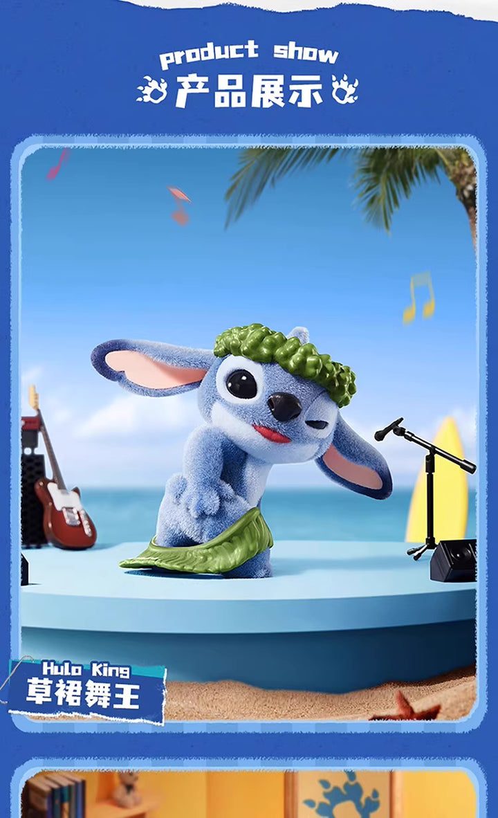 Original STITCH Ohana Means Family Blind Box Figure Decoration Girl Gift 正版史迪奇迪奇盲盒哪里不乖了系列潮玩手办