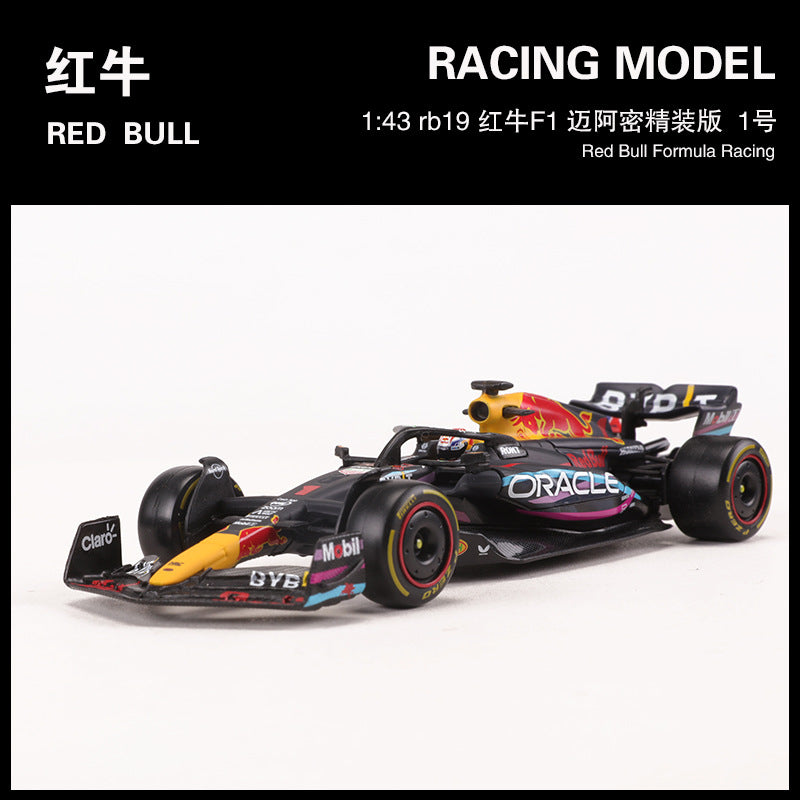 Bburago 1:43 Red Bull Racing car RB16 Formula 1 Alloy Diecast Model with Acrylic Box Display