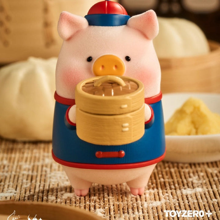 Toyzeroplus + Original Lu’s Little Restaurant Series Flocked Blind Box Toy