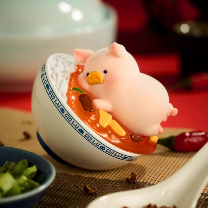 Toyzeroplus + Original Lu’s Little Restaurant Series Flocked Blind Box Toy