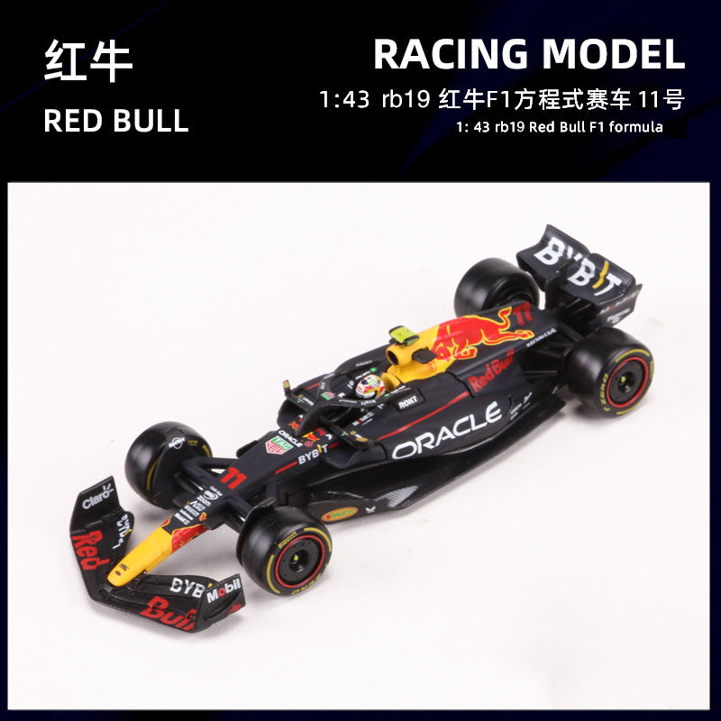 Bburago 1:43 Red Bull Racing car RB16 Formula 1 Alloy Diecast Model with Acrylic Box Display