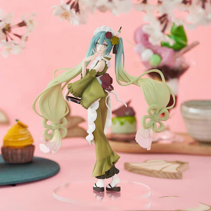 Furyu Hatsune Miku Matcha Parfait Green Ver. (Height: 16cm).