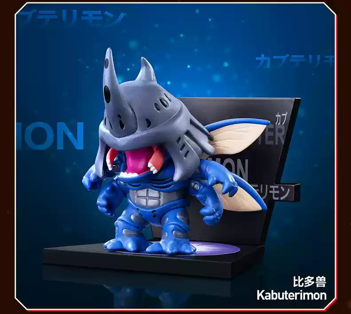 Original POPMART Digimon Adventure Fridge Magnet Series Figures Blind Box 泡泡玛特数码宝贝冰箱贴系列盲盒手办玩具桌面摆件礼物