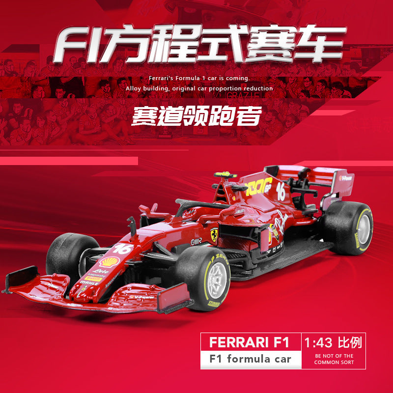 Bburago 1:18 C. Leclerc Ferrari SF1000 #16 1000th GP Ferrari