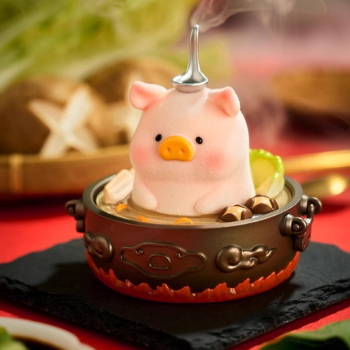 Toyzeroplus + Original Lu’s Little Restaurant Series Flocked Blind Box Toy