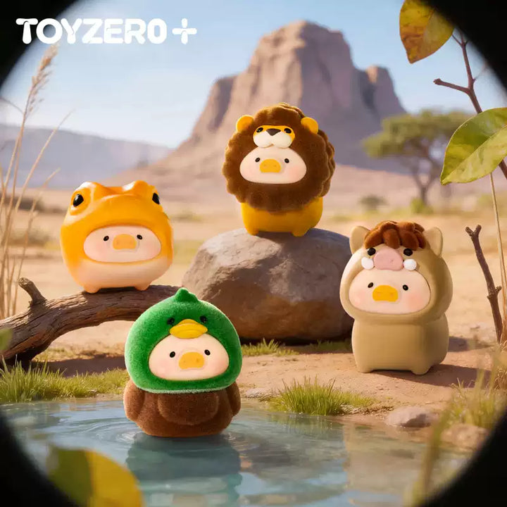 TOYZERO+ Canned Pig LuLu Animal MINI Cute Blind Box Desktop Ornament Figure Gift 零加TOYZERO罐头猪LuLu动物MINI萌粒盲盒桌面摆件手办女生礼物