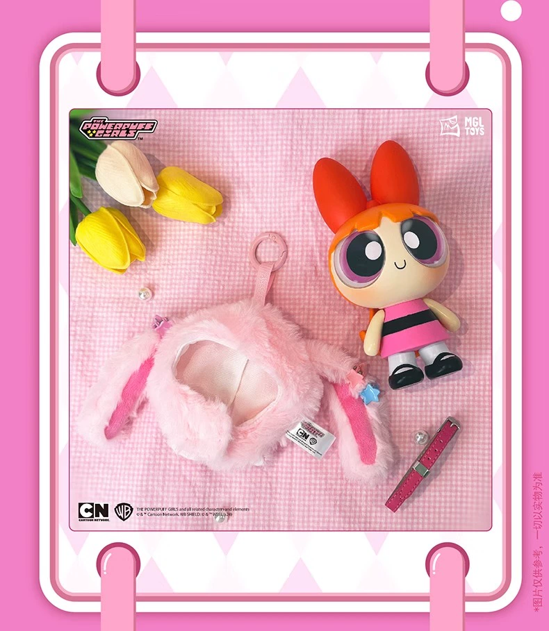 Original TOPTOY Powerpuff Girls Animal Cape Series Blind Box Plush Original TOPTOY Powerpuff Girls Animal Cape Series Blind Box Plush