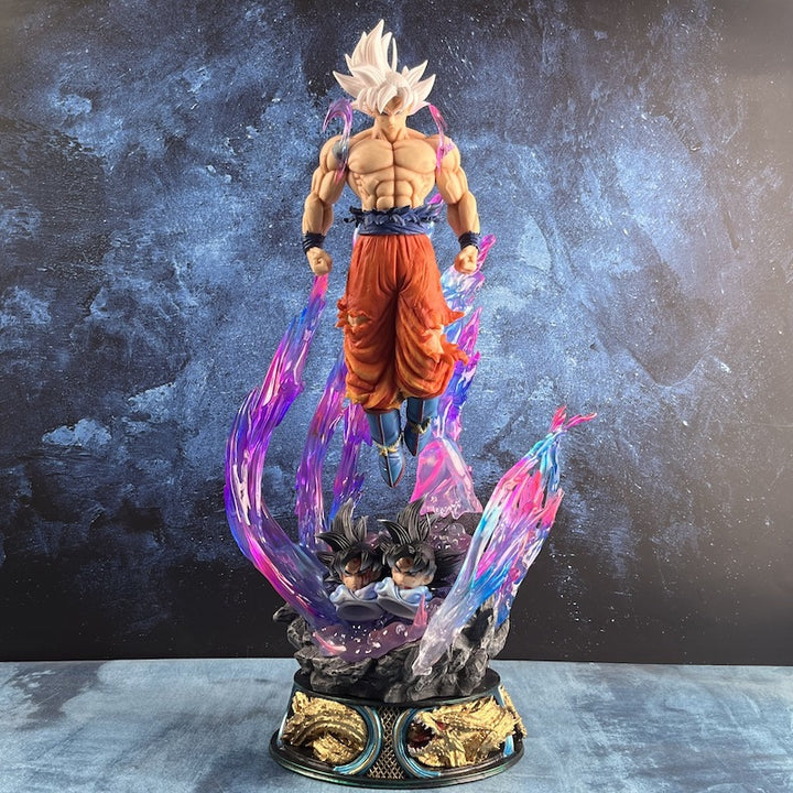 DRAGON BALL ANIME LS SON GOKU WUKONG ULTRA INSTINCT LIGHT UP FIGURE STATUE FIGURE