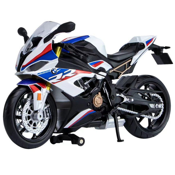 Licensed 1:12 Motorcycle Model Diecast – BMW S1000RR, Kawasaki ZX-6R, Yamaha YZF-R1, Honda CBR1000RR-R