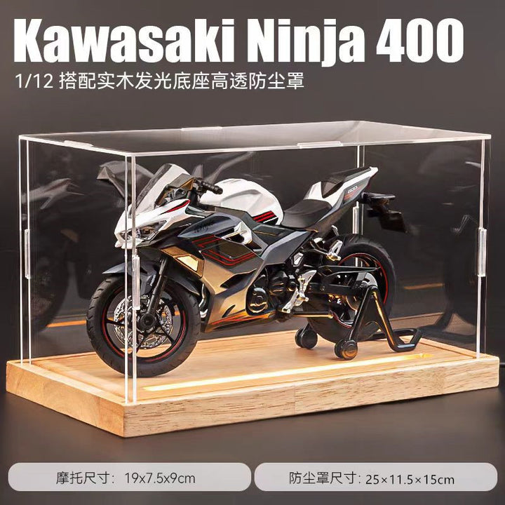 1/12 Scale Ninja 400 Motorcycle Model Alloy - Ninja Sport Bike Toy Super Bike Collectibles Gifts