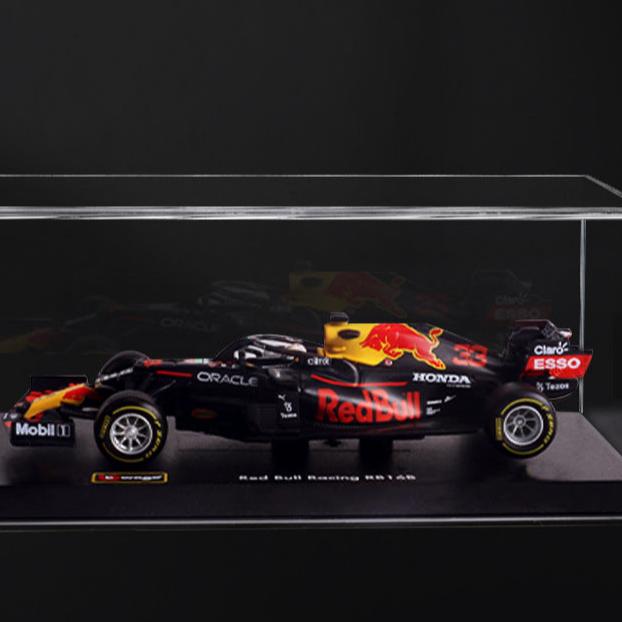 Bburago 1:43 Red Bull Racing car RB16 Formula 1 Alloy Diecast Model with Acrylic Box Display