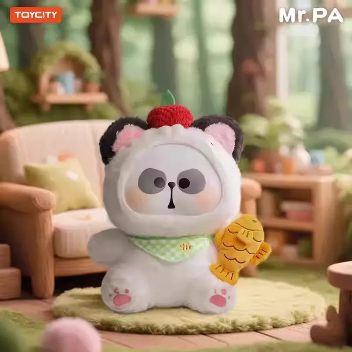 Original TOYCITY Mr.PA 400% Animal Party Series Blind Box 正版MR PA耙老师动物派对复合毛绒盲盒-400%大体玩具手办