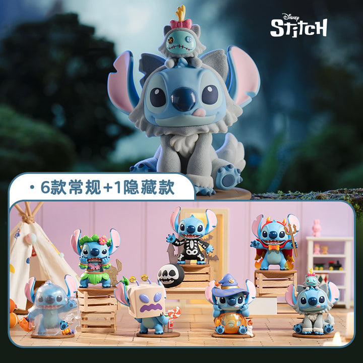 TOPTOY Stitch Weird Diary Halloween Blind Box 正版迪士尼史迪奇搞怪日记系列盲盒