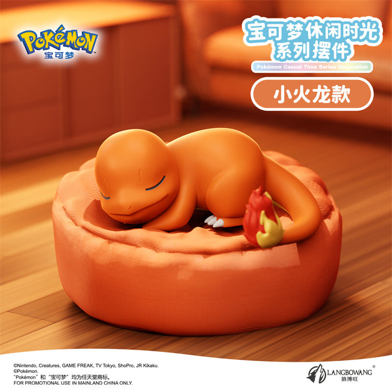 Pokémon Leisure Time Series Figure Set - Sleep Pose Ver. 2 (6-Pack)