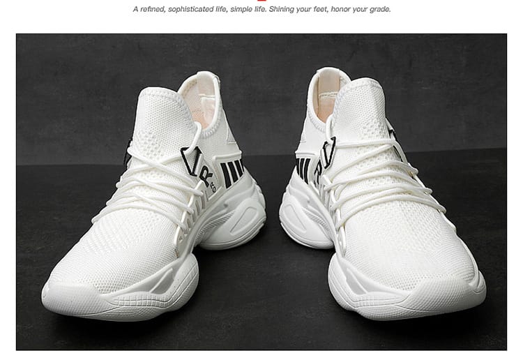 Ratio Apex 7CM White Sport Sneaker